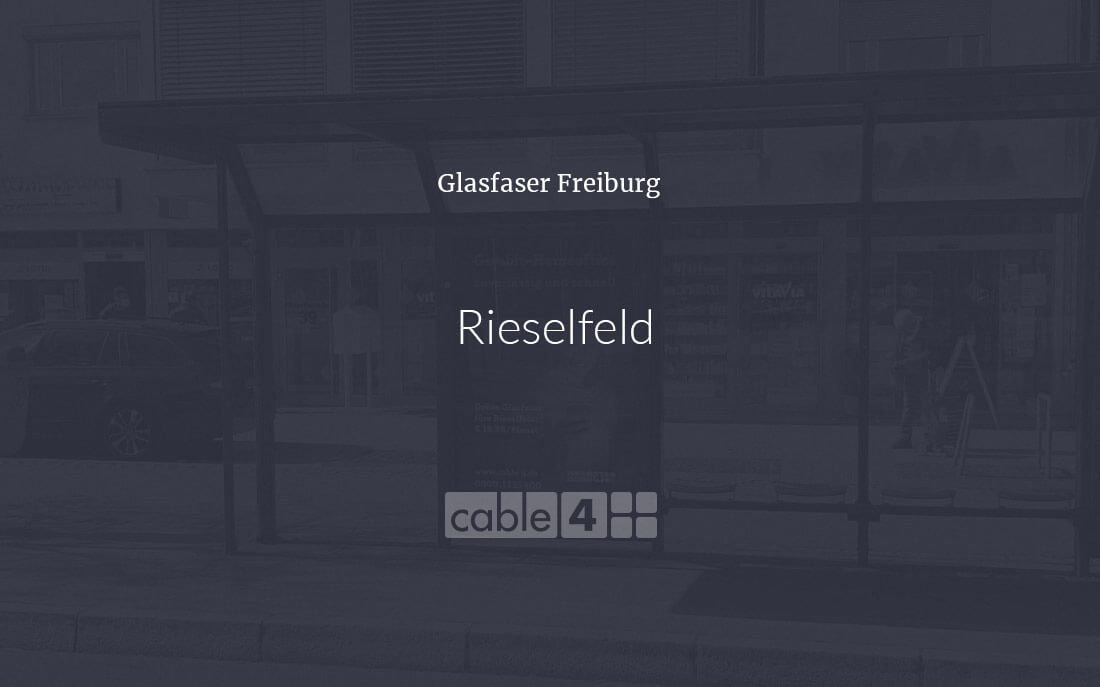 Cable 4 News: Grüne Glasfaser im Rieselfeld