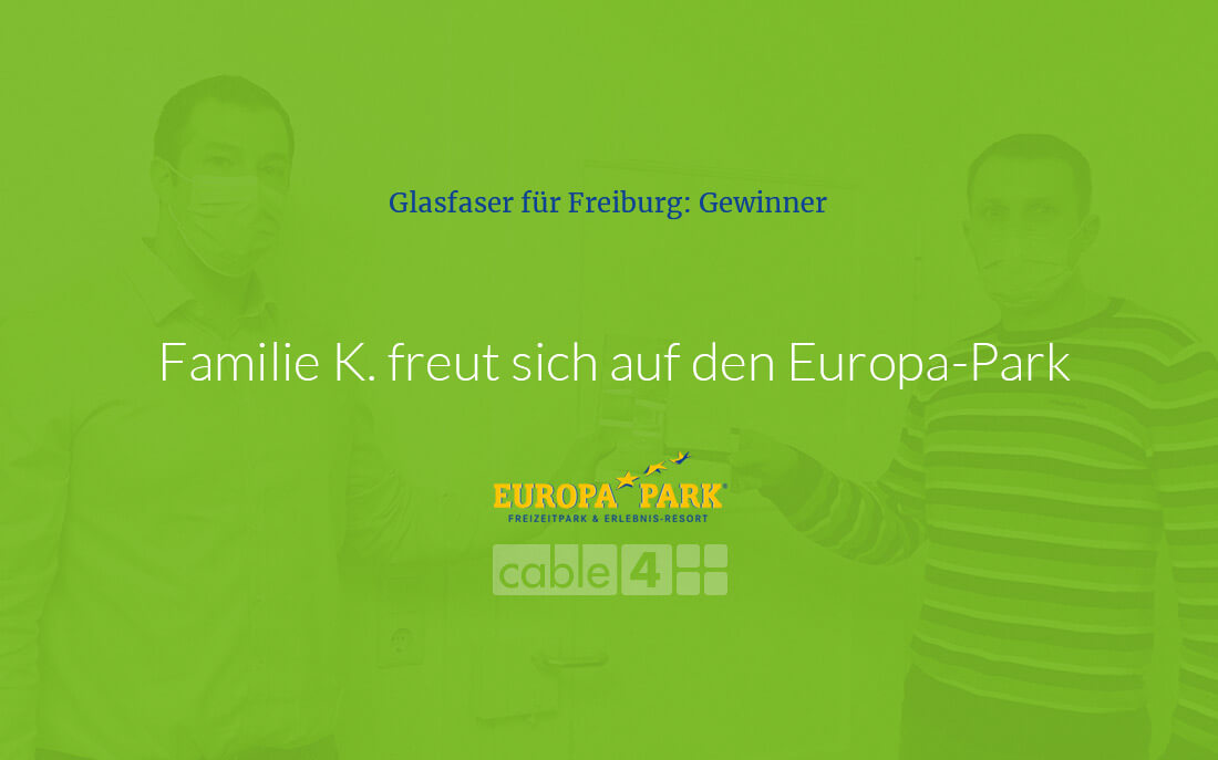 Cable 4 News: Bekanntgabe Gewinner des Gewinnspiels Europa-Park