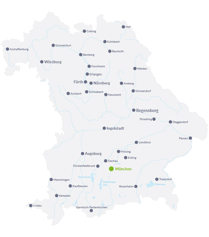 Cable 4: Versorgungsgebiet Bayern